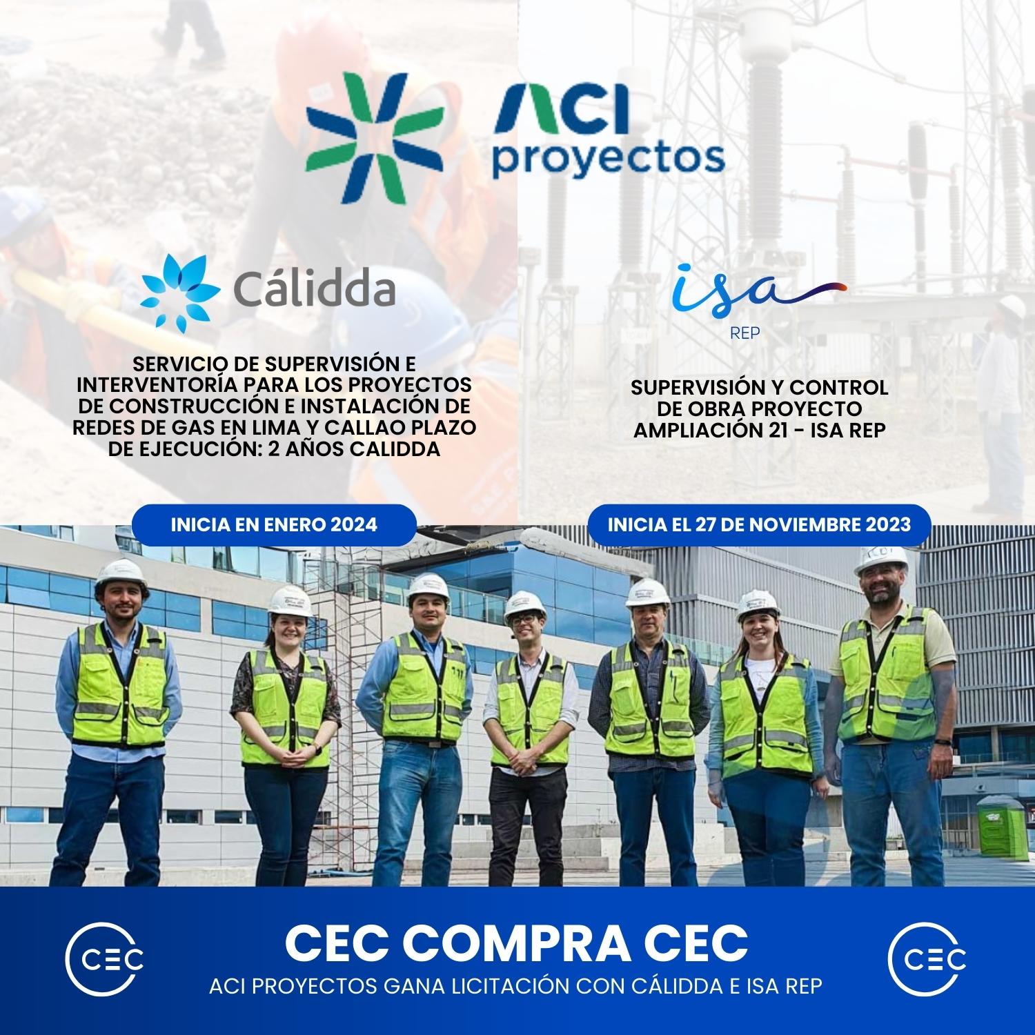 ACI proyectos - Calidda isa rep