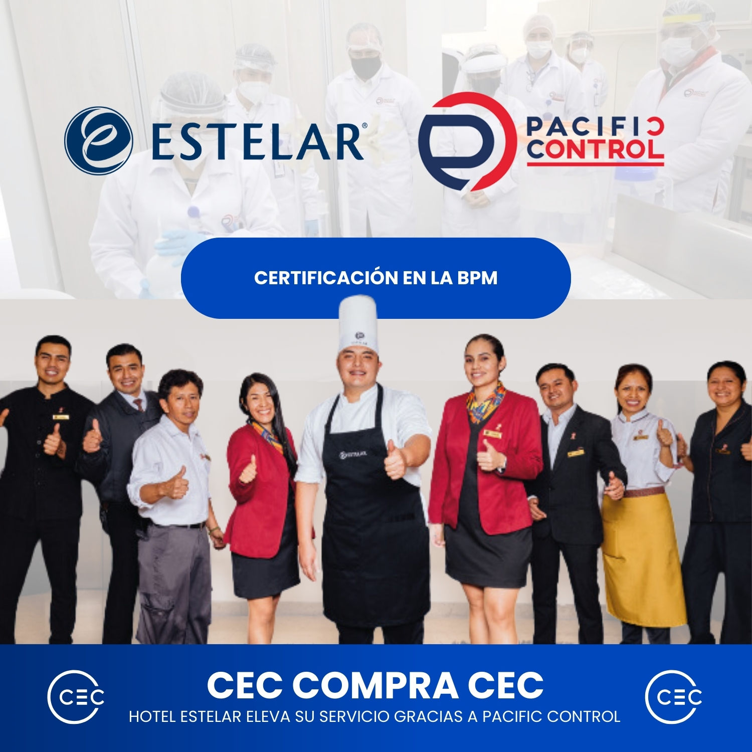 CEC COMPRA CEC Pacific Control y Hoteles estelar