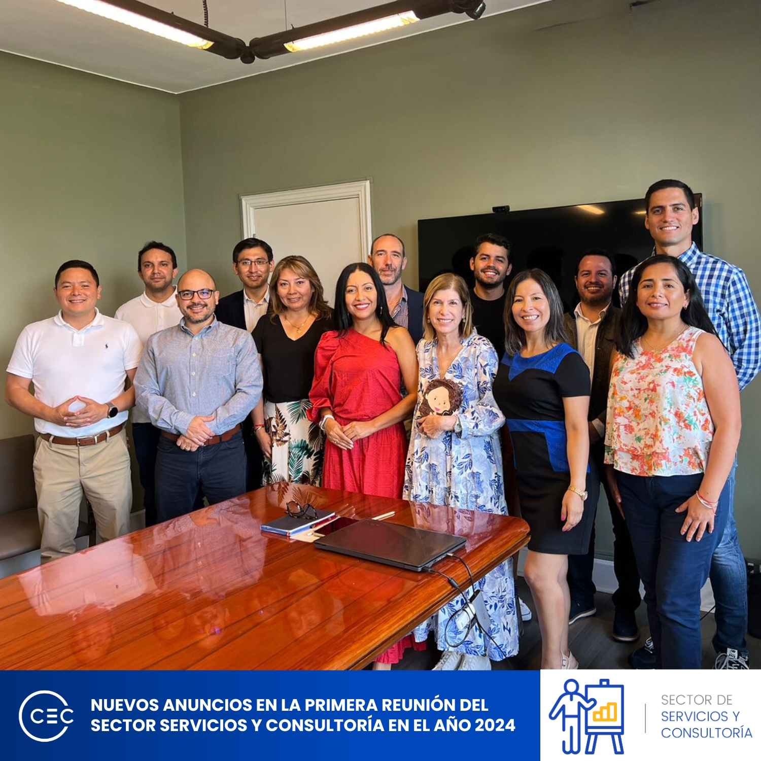 Sector Servicios y consultoría del Consejo Empresarial Colombiano